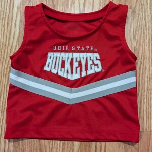 Ohio State Buckeyes Cheerleading Top 3T